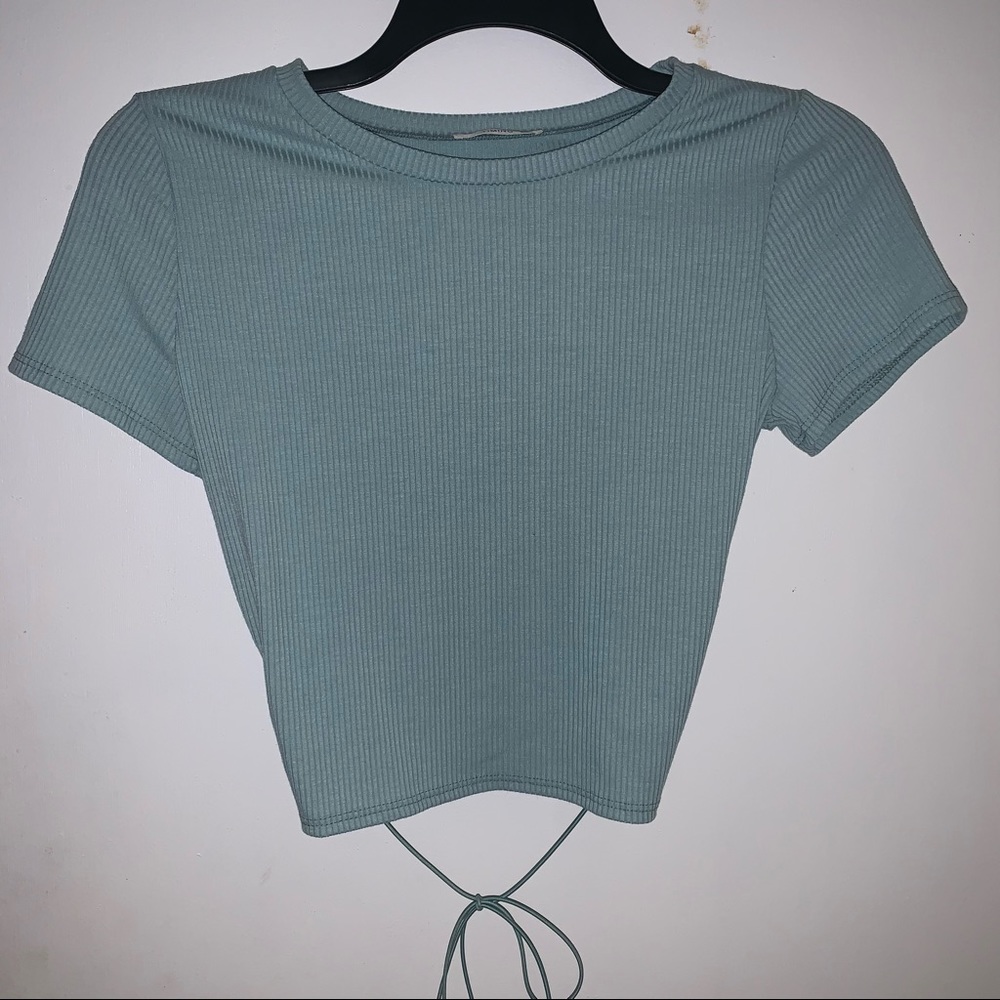 Two Backless Crop Tops